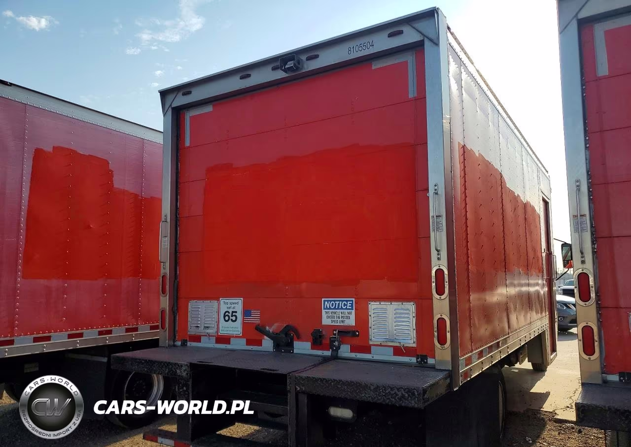 2018 Hino 195 Box Truck VIN:JHHSDM2H0JK006410 - 3