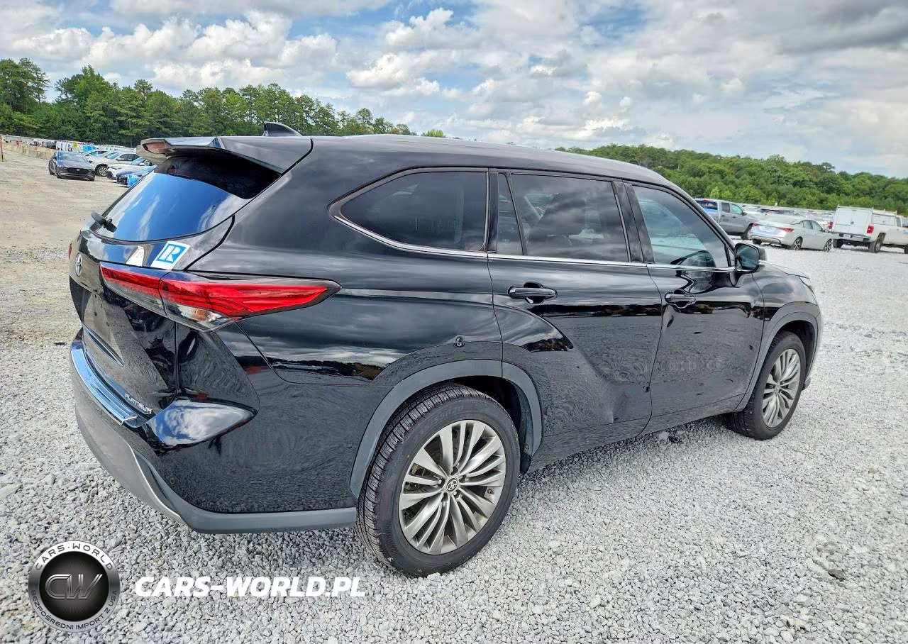 2020 Toyota Highlander Platinum VIN:5TDFZRAH6LS021347 - 3
