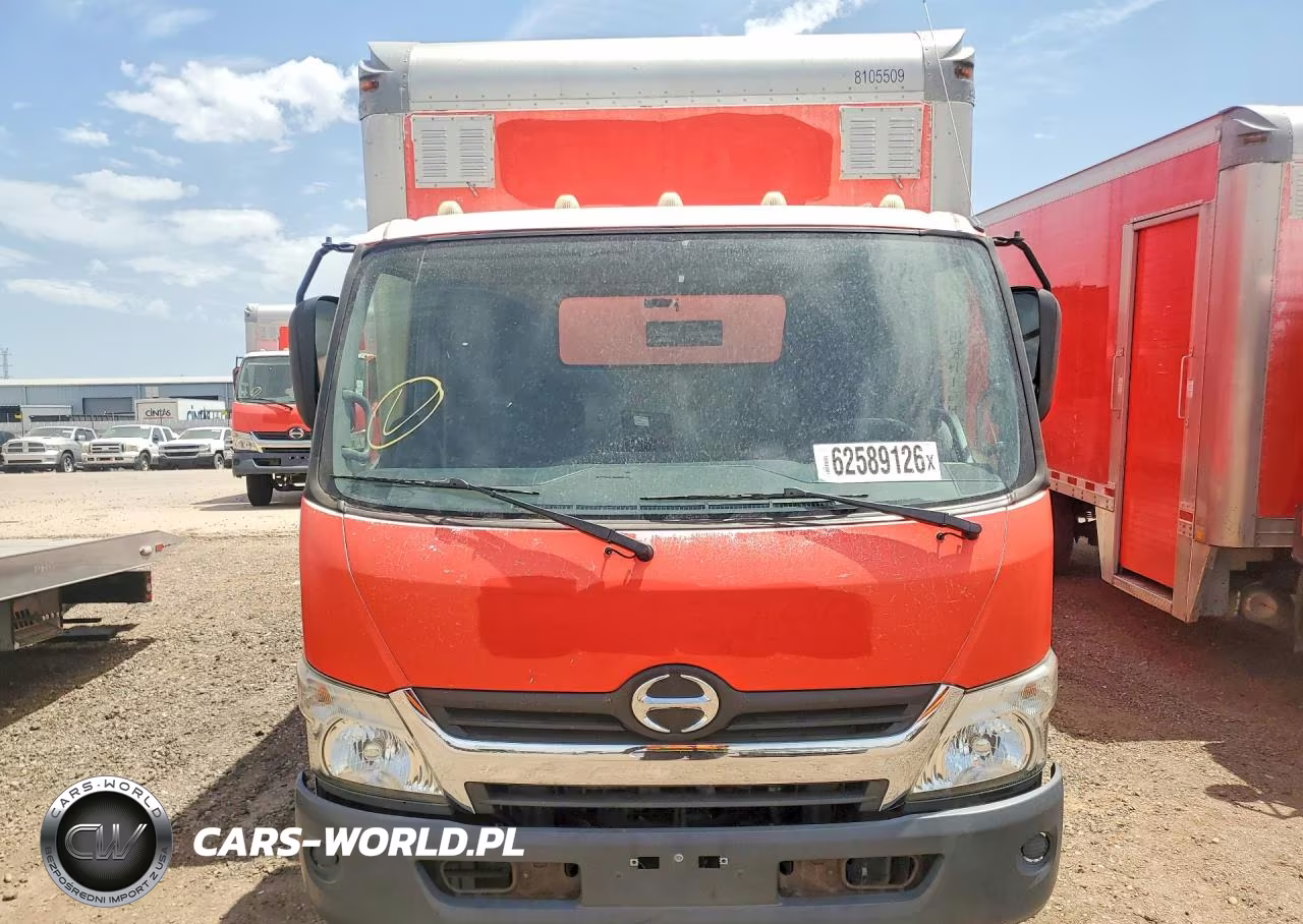 2018 Hino 195 Box Truck VIN:JHHSDM2H9JK006308 - 5