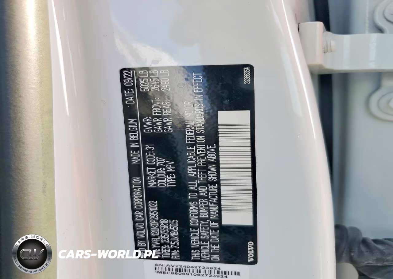 2023 Volvo Xc40 Core VIN:YV4L12UK0P2951022 - 13