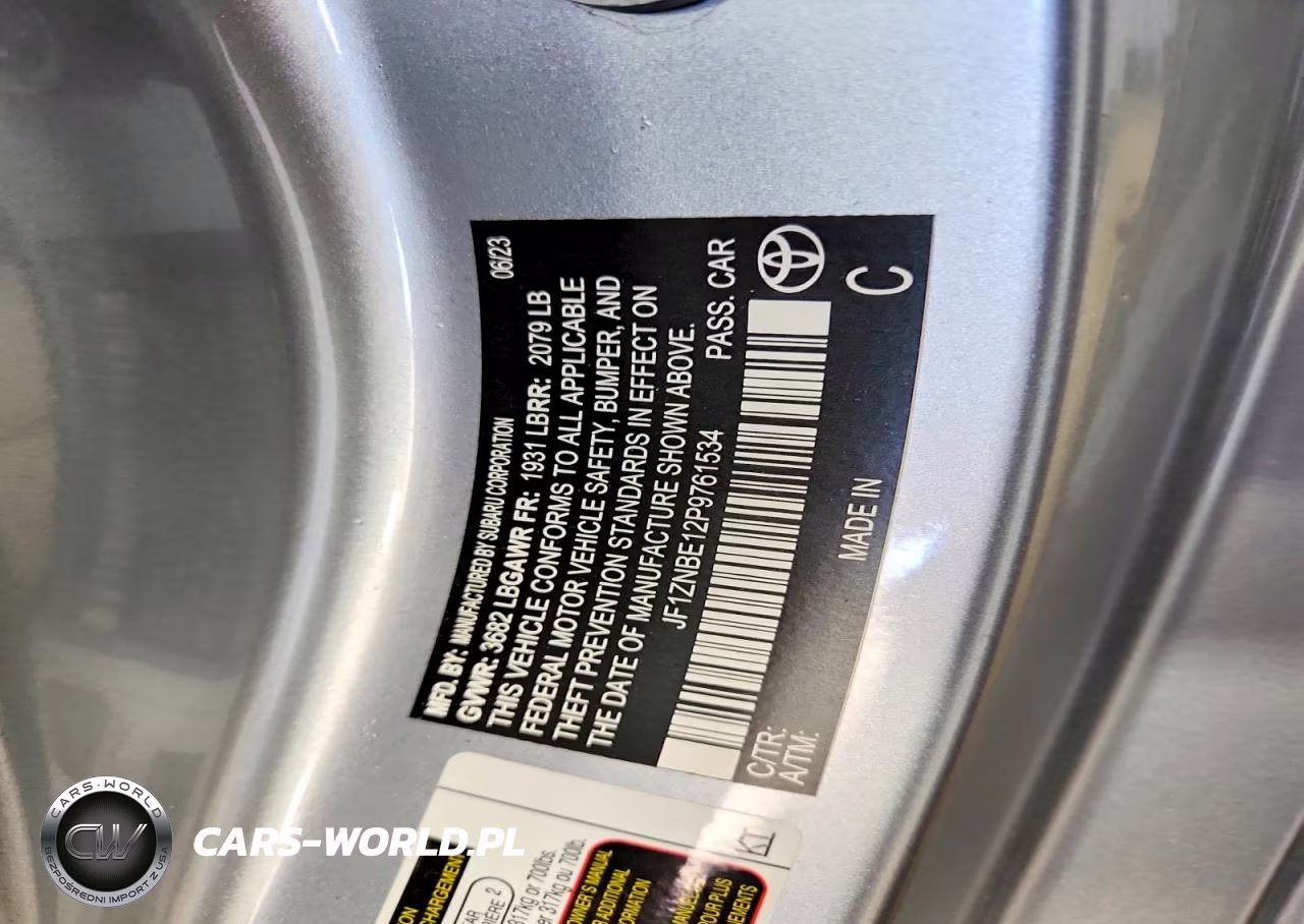 2023 Toyota Gr 86 Premium VIN:JF1ZNBE12P9761534 - 13