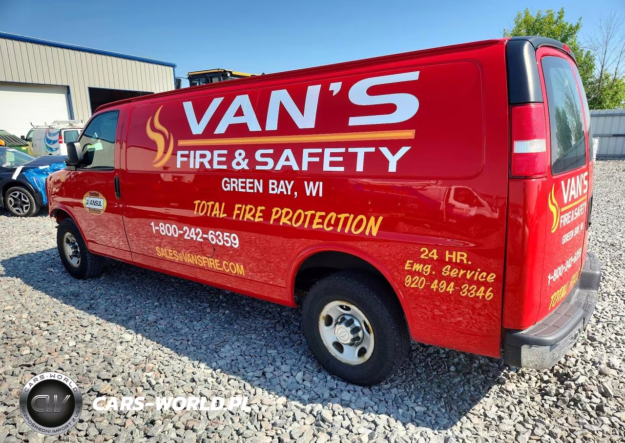 2018 Chevrolet Express G2500 VIN:1GCWGBFG6J1175788 - 2