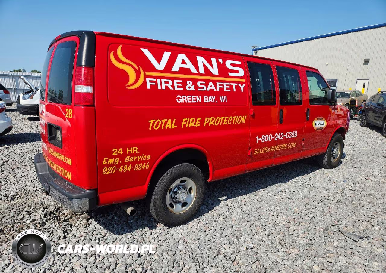 2018 Chevrolet Express G2500 VIN:1GCWGBFG6J1175788 - 3