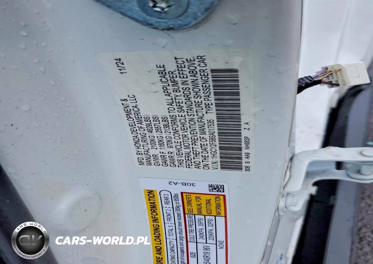 2025 Honda Accord Hybrid Sport VIN:1HGCY2F58SA017535 - 13