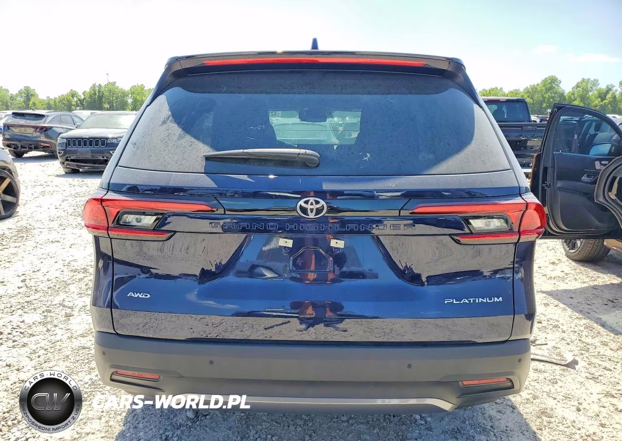 2025 Toyota Grand Highlander Platinum VIN:5TDAAAB57SS079165 - 6