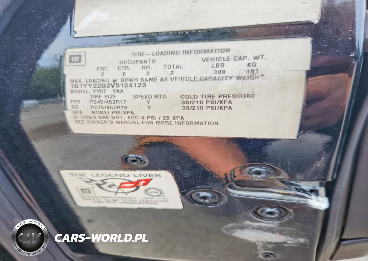 1997 Chevrolet Corvette VIN:1G1YY22G2V5104123 - 12