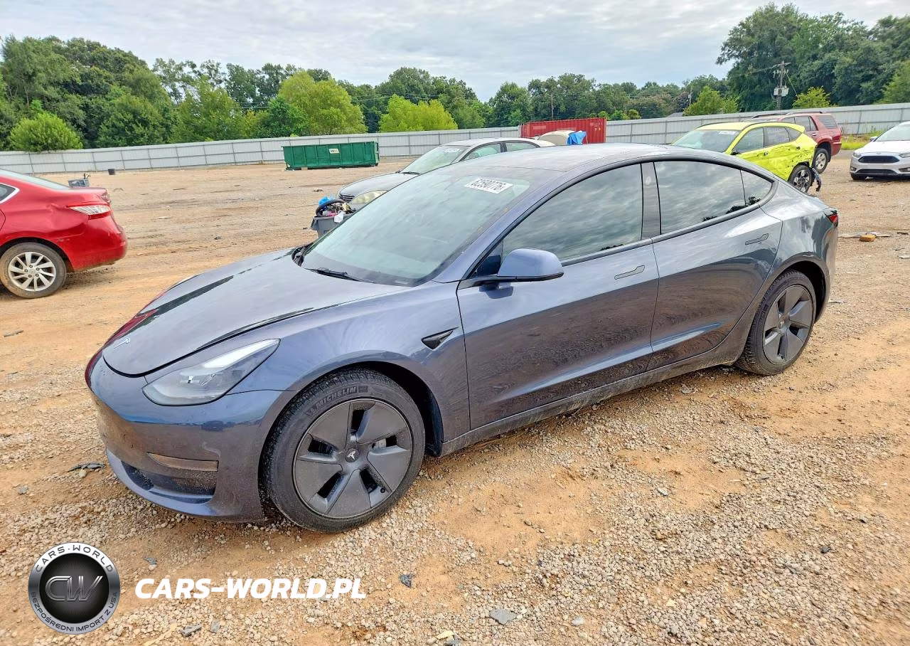 2022 Tesla Model 3 VIN:5YJ3E1EA5NF102781 - 1