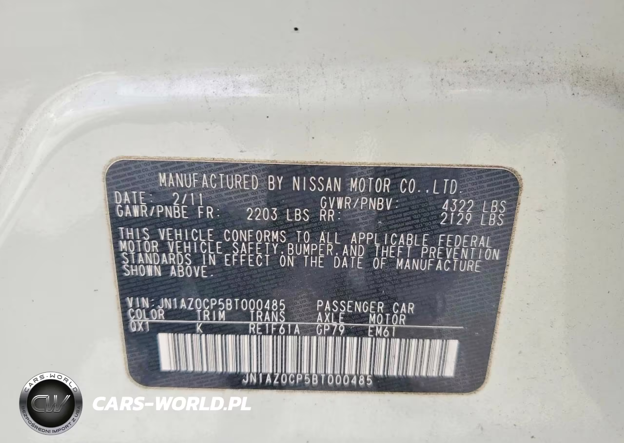 2011 Nissan Leaf Sv VIN:JN1AZ0CP5BT000485 - 13