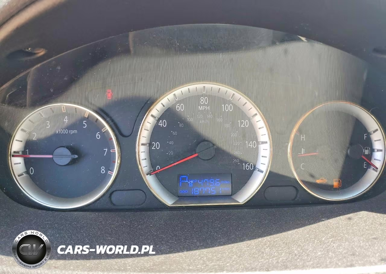 2009 Hyundai Sonata Gls VIN:5NPET46C89H508383 - 9