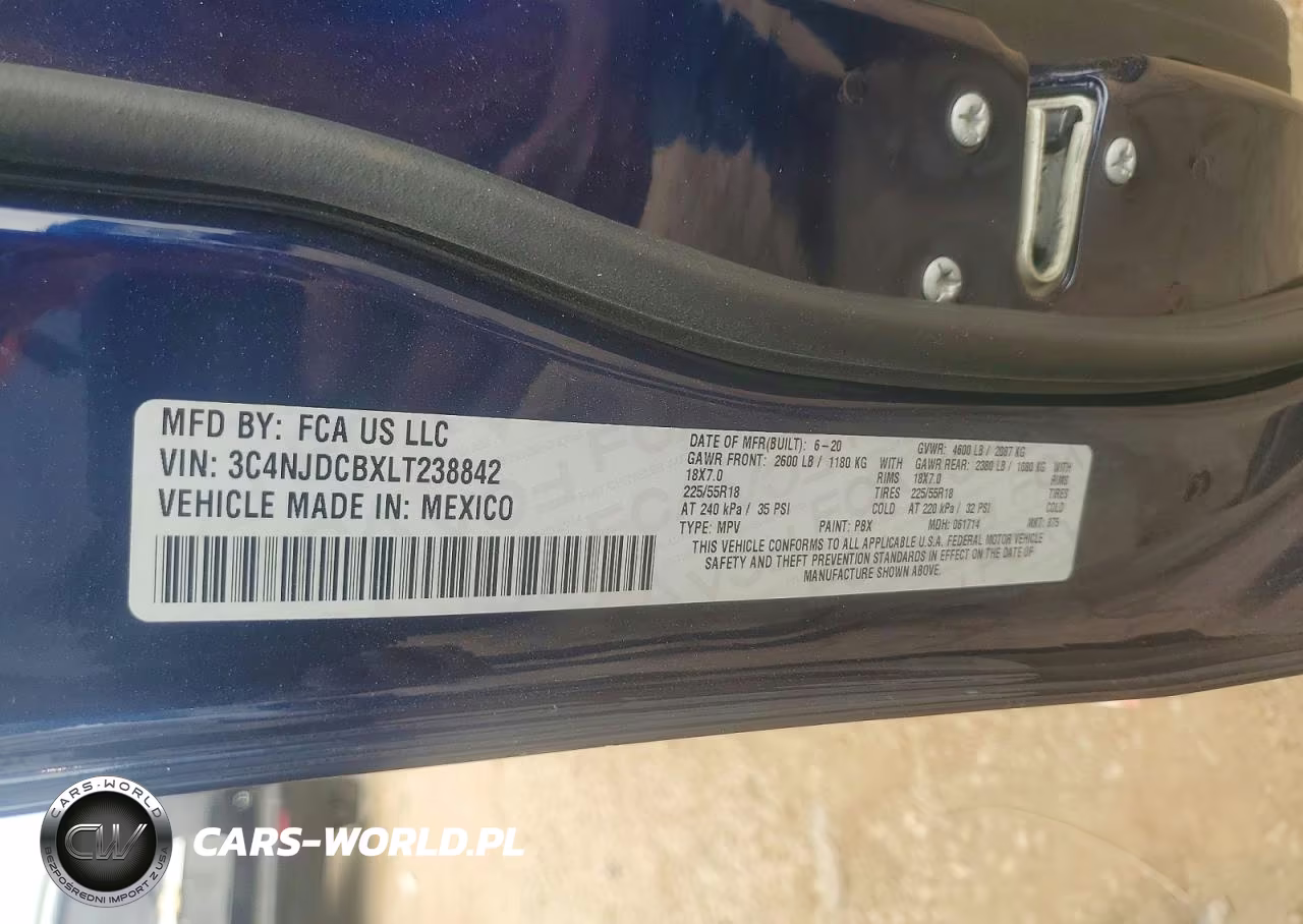 2020 Jeep Compass Limited VIN:3C4NJDCBXLT238842 - 13