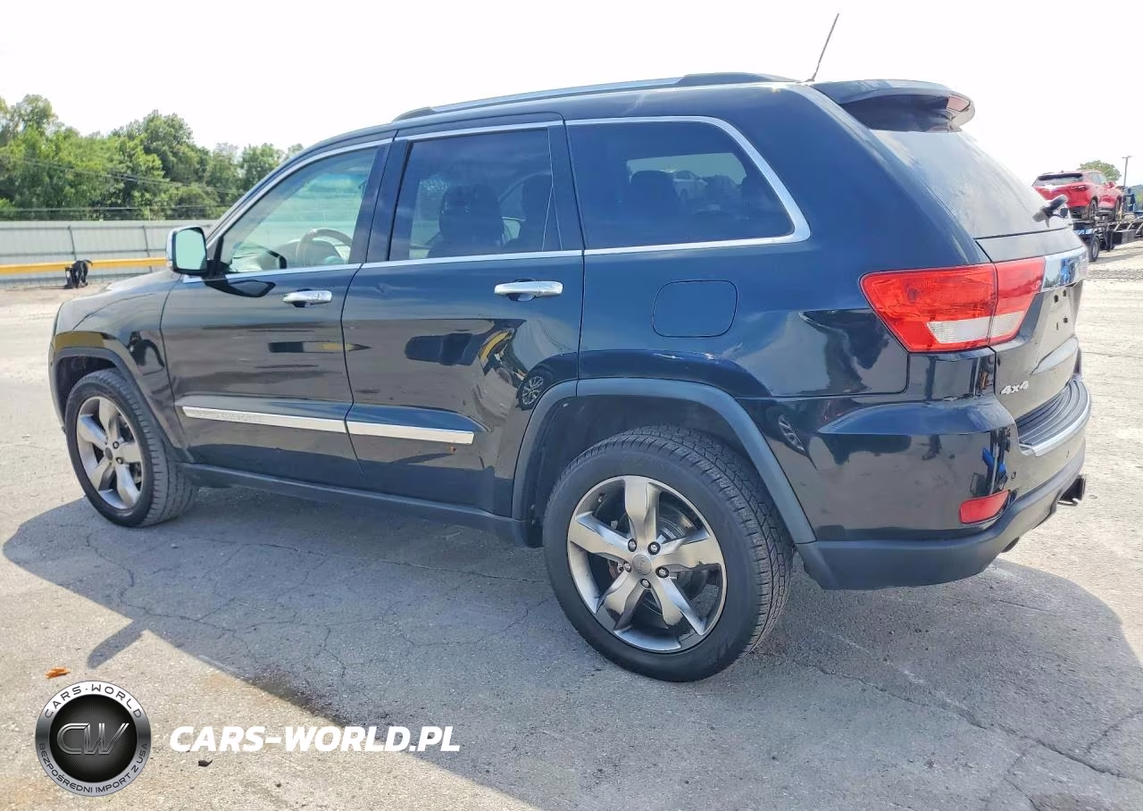 2013 Jeep Grand Cherokee Overland VIN:1C4RJFCTXDC619139 - 2