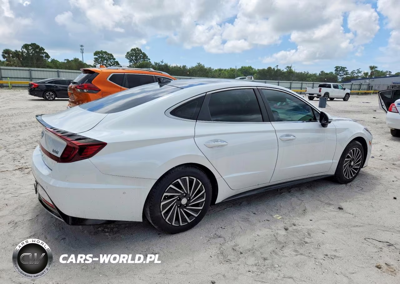 2022 Hyundai Sonata Hybrid Limited VIN:KMHL54JJ3NA038932 - 3