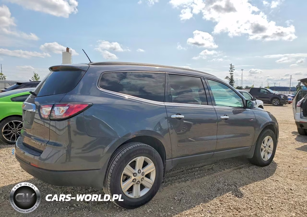 2013 Chevrolet Traverse Lt VIN:1GNKRGKD0DJ101327 - 3