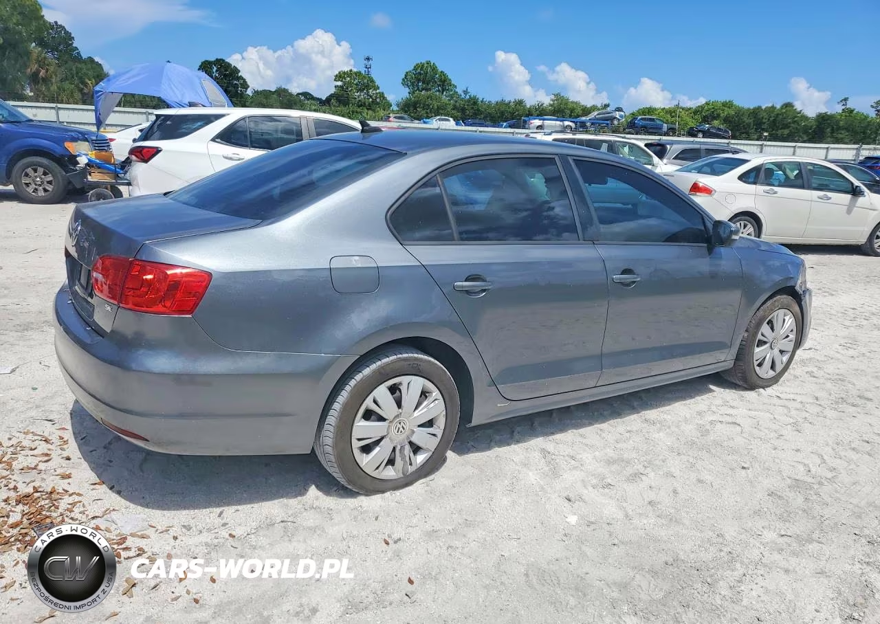 2014 Volkswagen Jetta Se VIN:3VWD17AJ7EM238279 - 3