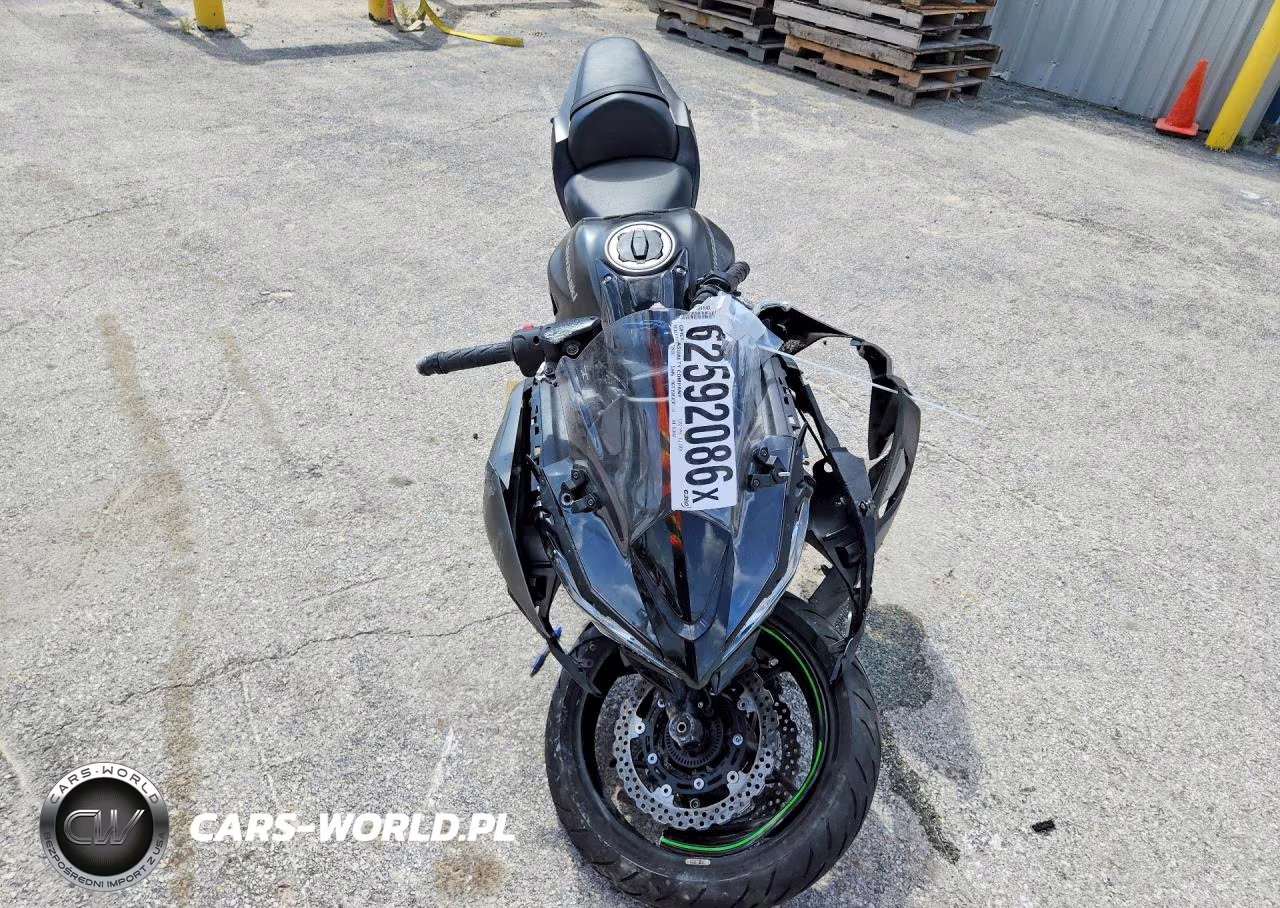 2024 Kawasaki Ex650 R VIN:ML5EXER12RDAC4664 - 2