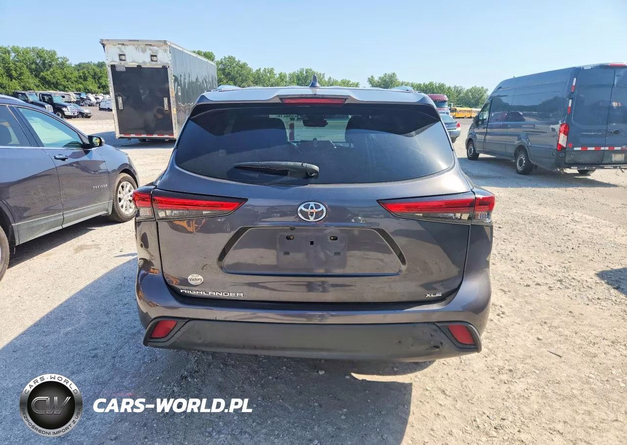2021 Toyota Highlander Xle VIN:5TDGZRAH5MS520937 - 6
