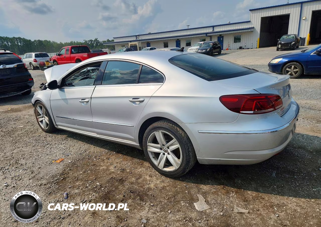 2013 Volkswagen Cc Sport VIN:WVWBN7AN2DE525972 - 2