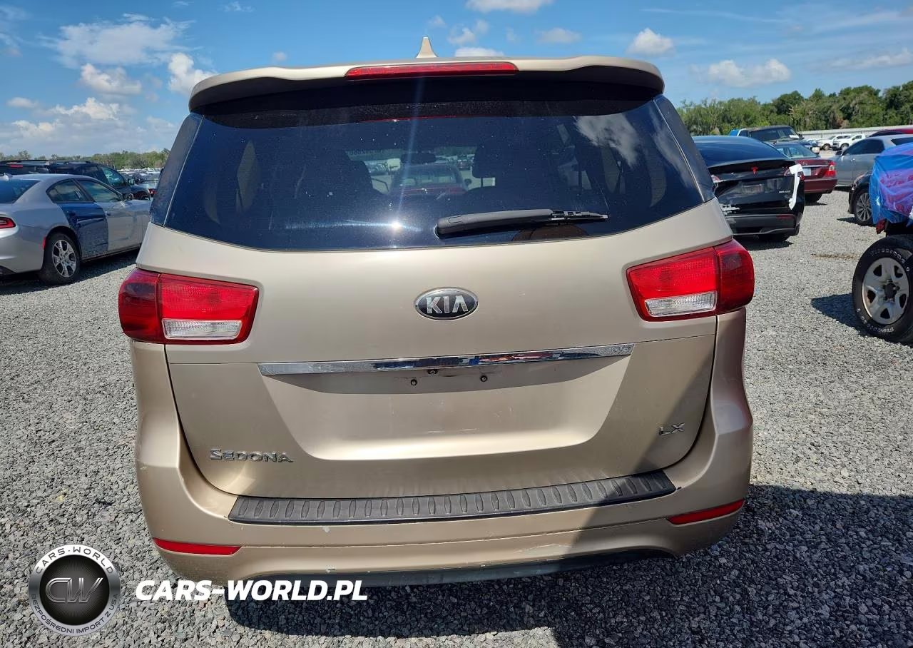 2015 Kia Sedona Lx VIN:KNDMB5C11F6066043 - 6