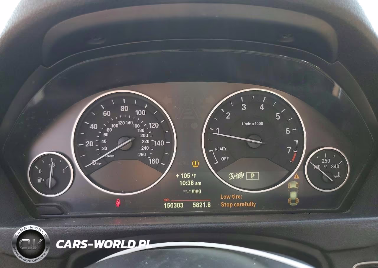 2013 BMW 328 I Sulev VIN:WBA3C1C59DF444558 - 9