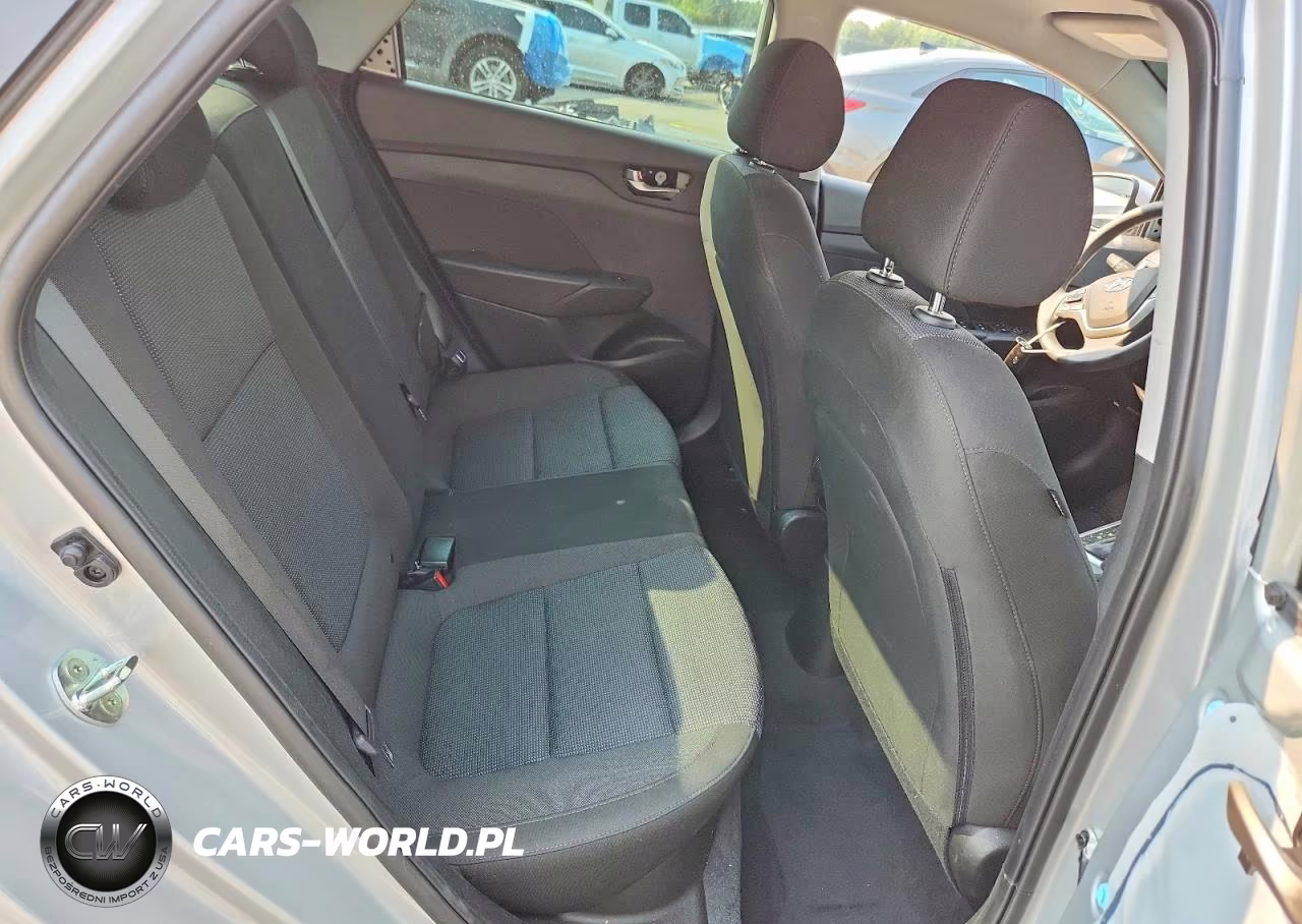 2022 Hyundai Accent Se VIN:3KPC24A6XNE179356 - 10