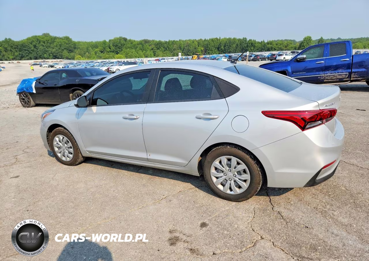2022 Hyundai Accent Se VIN:3KPC24A6XNE179356 - 2