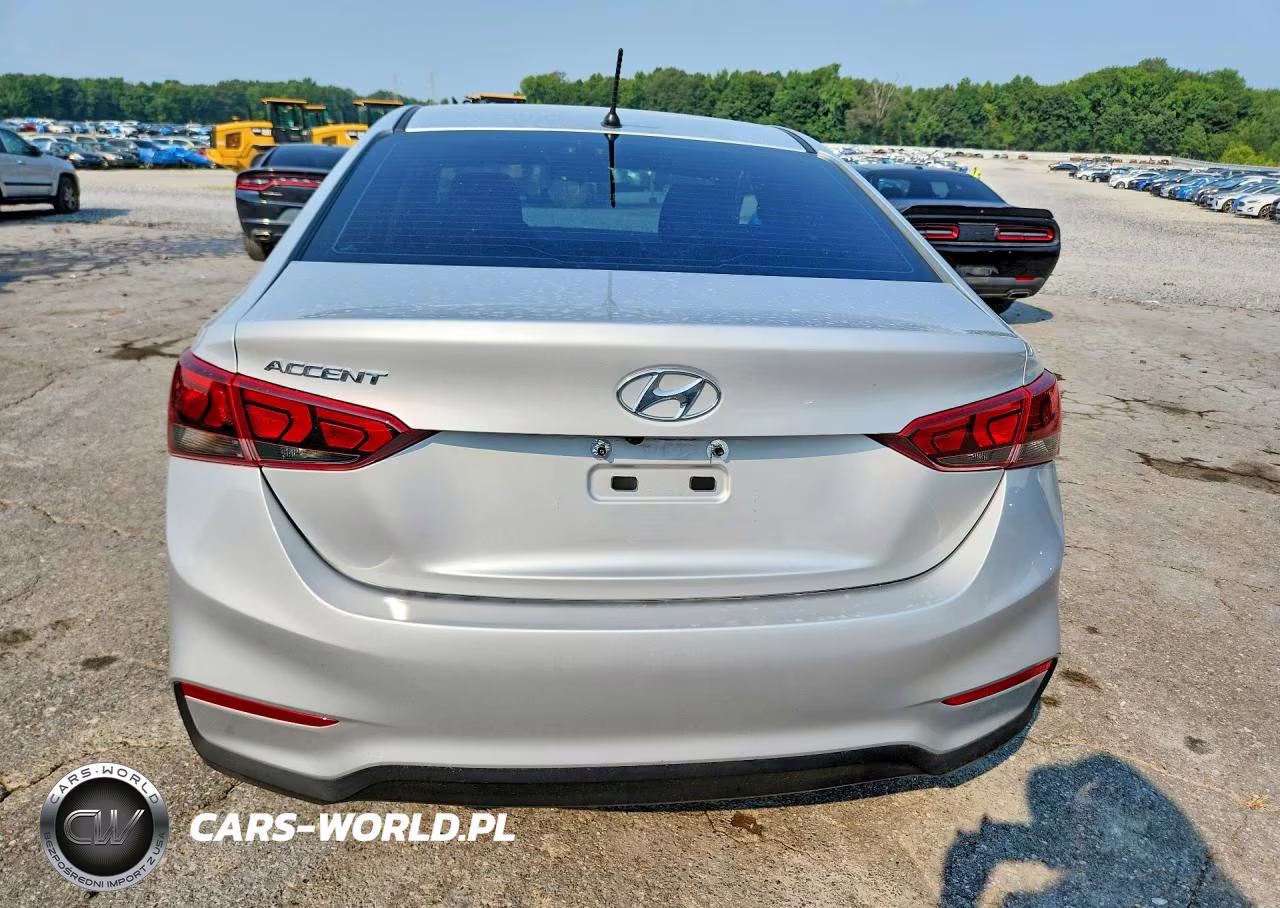 2022 Hyundai Accent Se VIN:3KPC24A6XNE179356 - 6