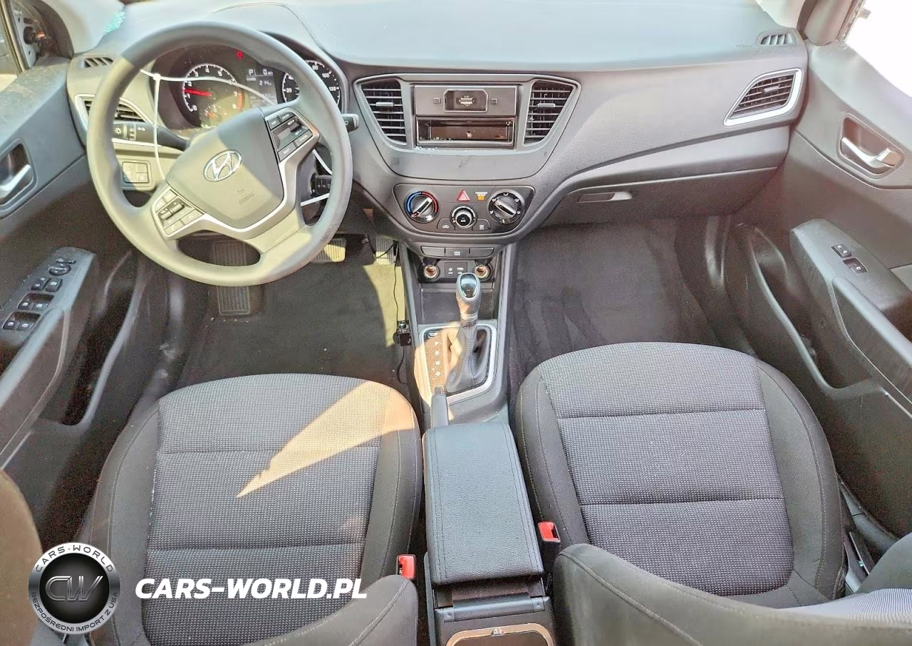 2022 Hyundai Accent Se VIN:3KPC24A6XNE179356 - 8