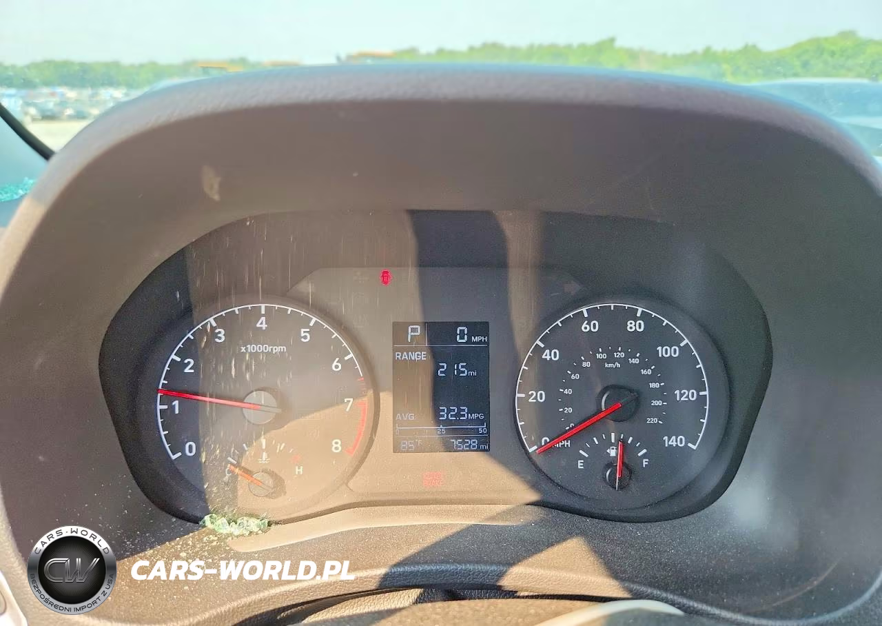 2022 Hyundai Accent Se VIN:3KPC24A6XNE179356 - 9
