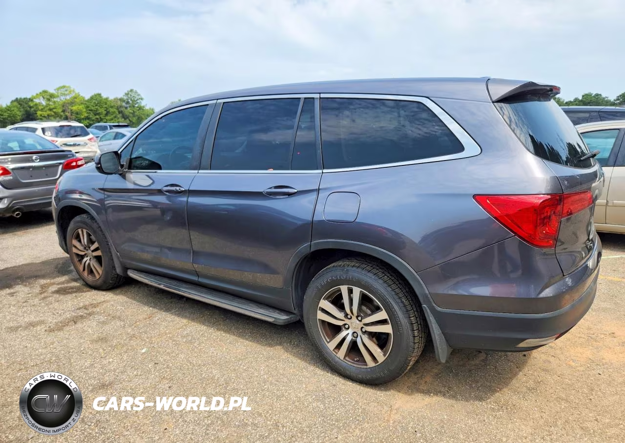 2017 Honda Pilot Exl VIN:5FNYF5H53HB007245 - 2