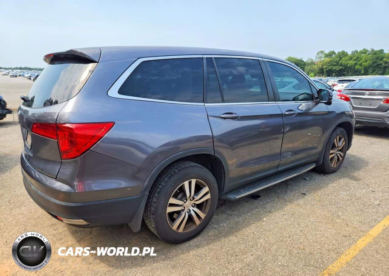 2017 Honda Pilot Exl VIN:5FNYF5H53HB007245 - 3