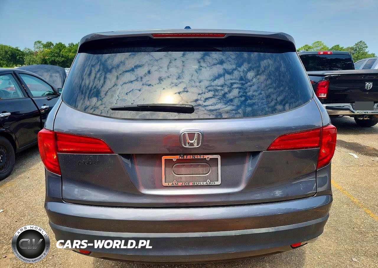 2017 Honda Pilot Exl VIN:5FNYF5H53HB007245 - 6
