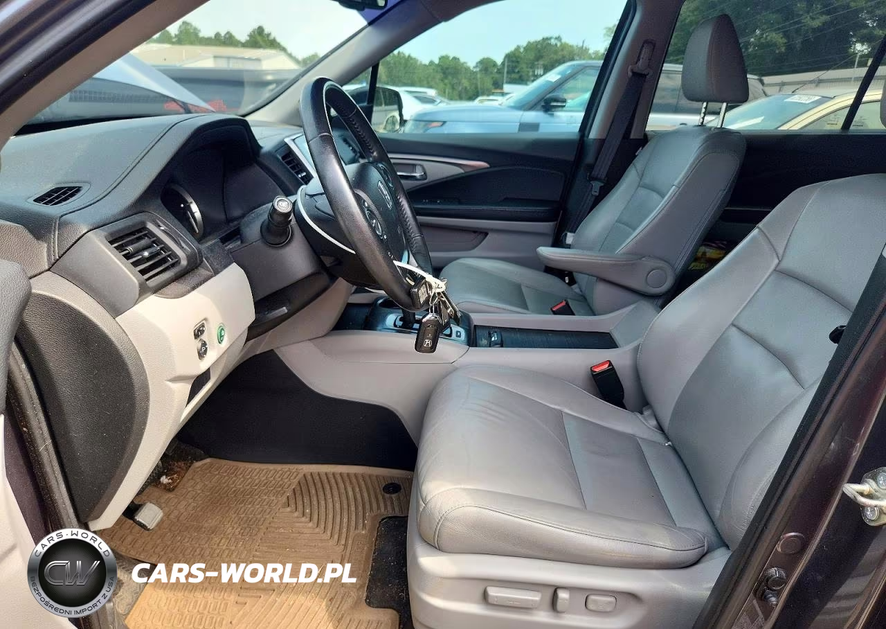 2017 Honda Pilot Exl VIN:5FNYF5H53HB007245 - 7