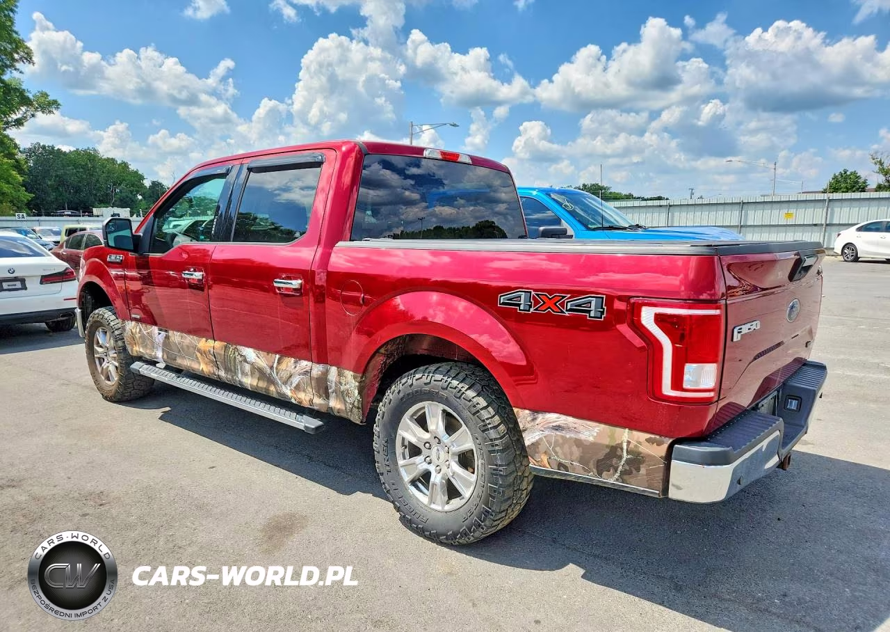 2017 Ford F150 Supercrew VIN:1FTEW1EP8HFA68698 - 2