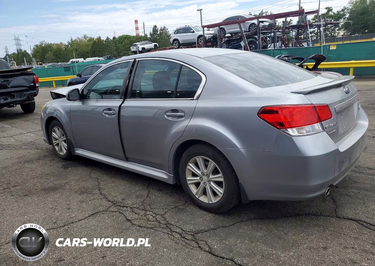 2010 Subaru Legacy 2.5I Premium VIN:4S3BMBC61A3229604 - 2