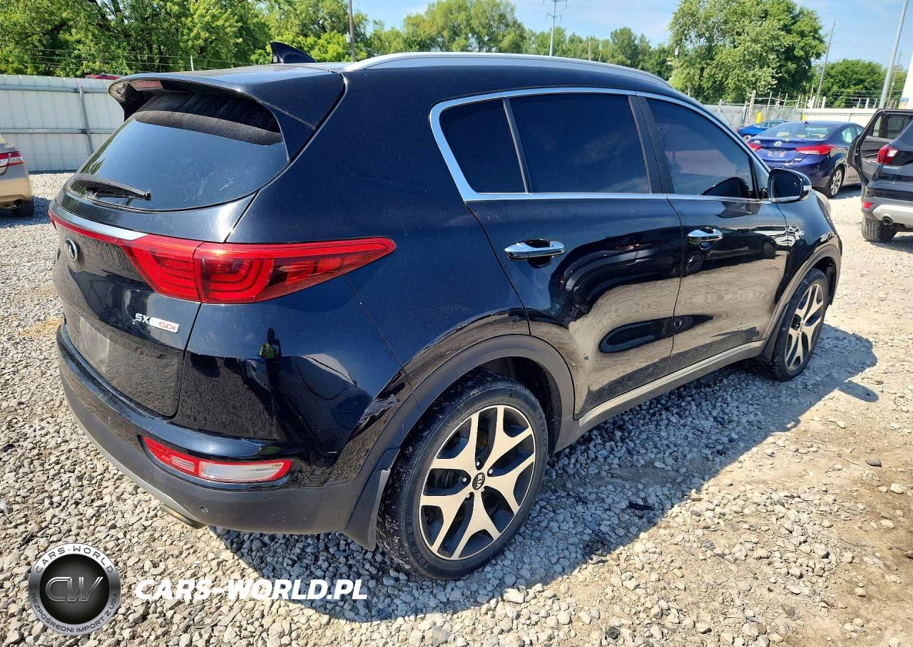 2017 Kia Sportage Sx VIN:KNDPRCA66H7253836 - 3