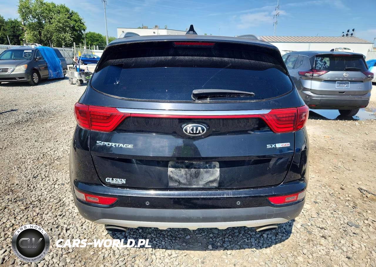 2017 Kia Sportage Sx VIN:KNDPRCA66H7253836 - 6