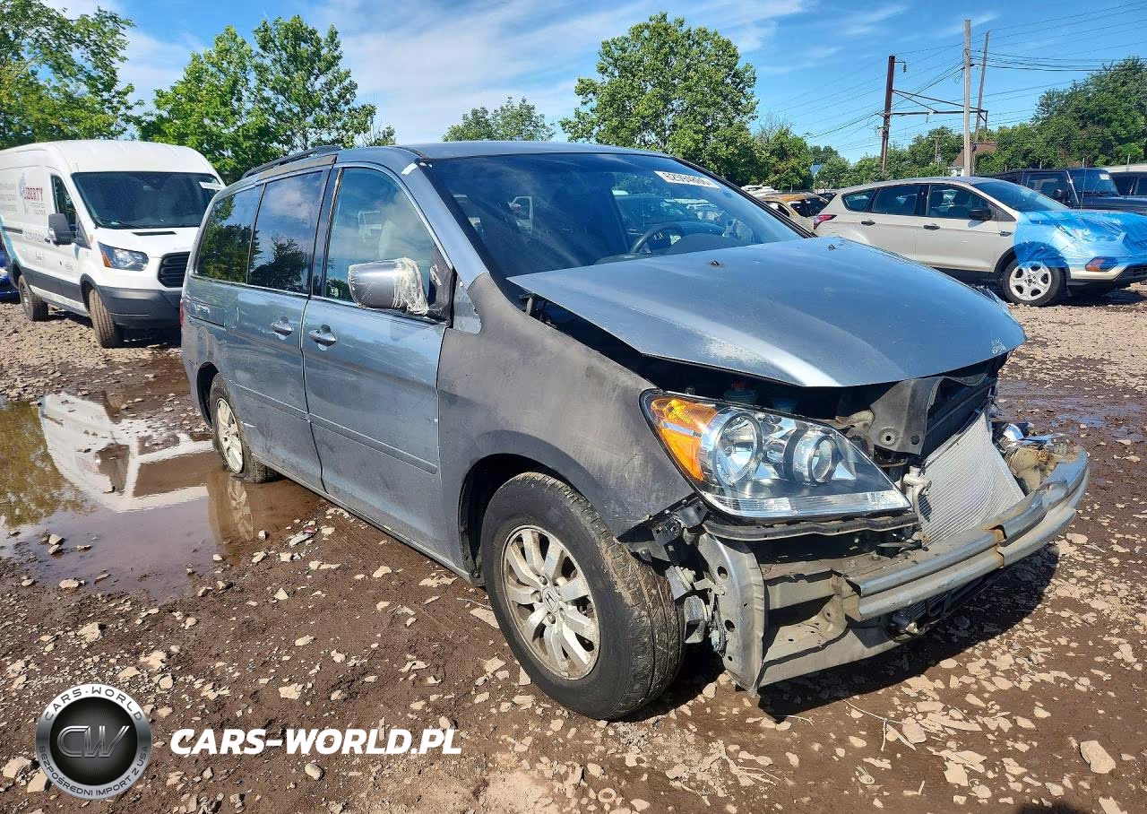 2009 Honda Odyssey Ex VIN:5FNRL38429B015170 - 4