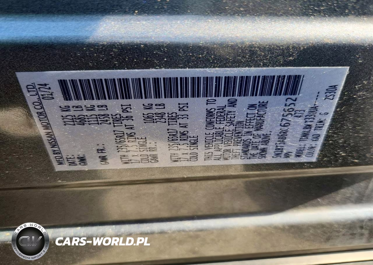 2024 Nissan Rogue S VIN:5N1BT3AB6RC675652 - 13