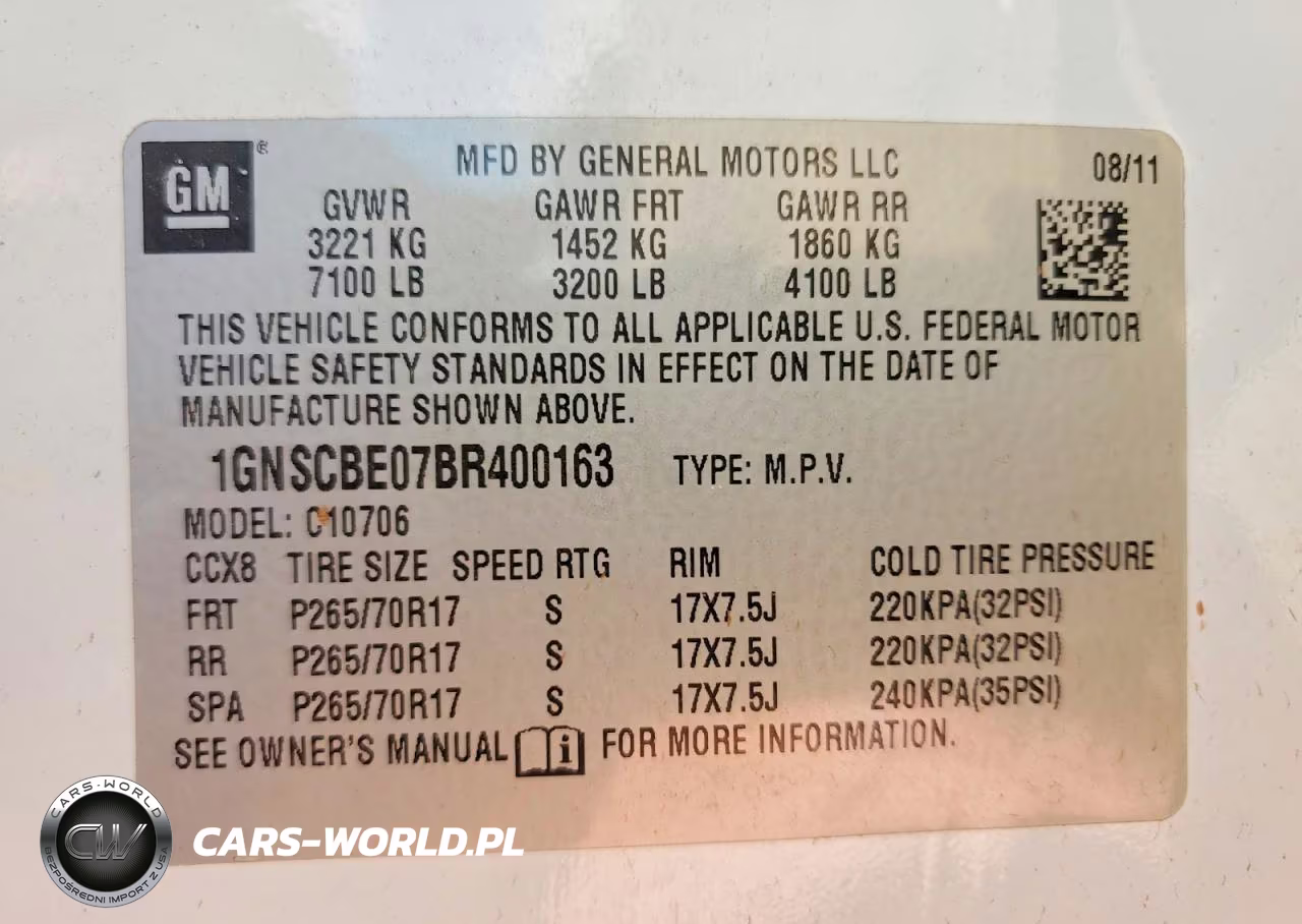 2011 Chevrolet Tahoe C1500 Lt VIN:1GNSCBE07BR400163 - 13