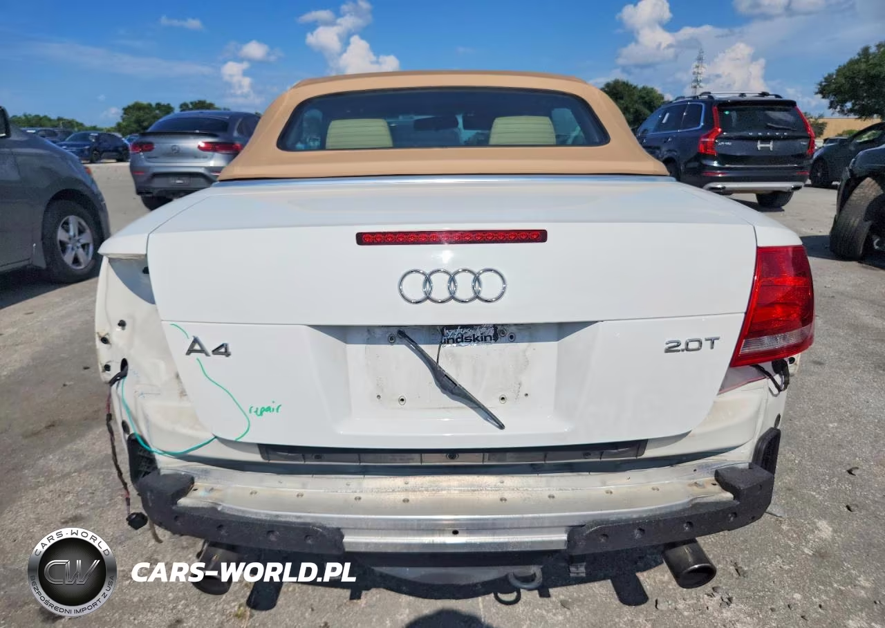 2007 Audi A4 2.0T Cabriolet VIN:WAUAF48H97K023132 - 6