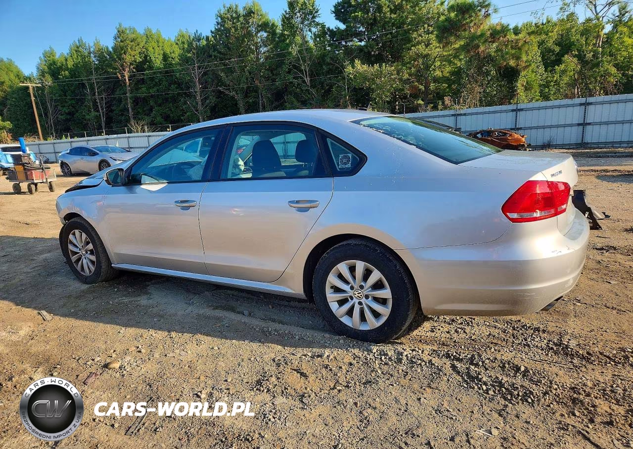 2013 Volkswagen Passat S VIN:1VWAP7A31DC030840 - 2