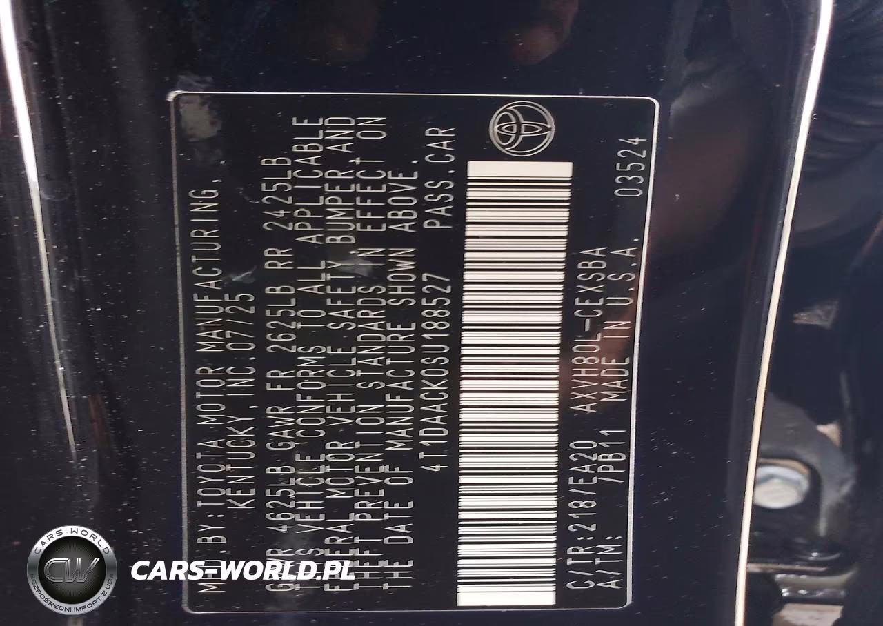 2025 Toyota Camry Se VIN:4T1DAACK0SU188527 - 12