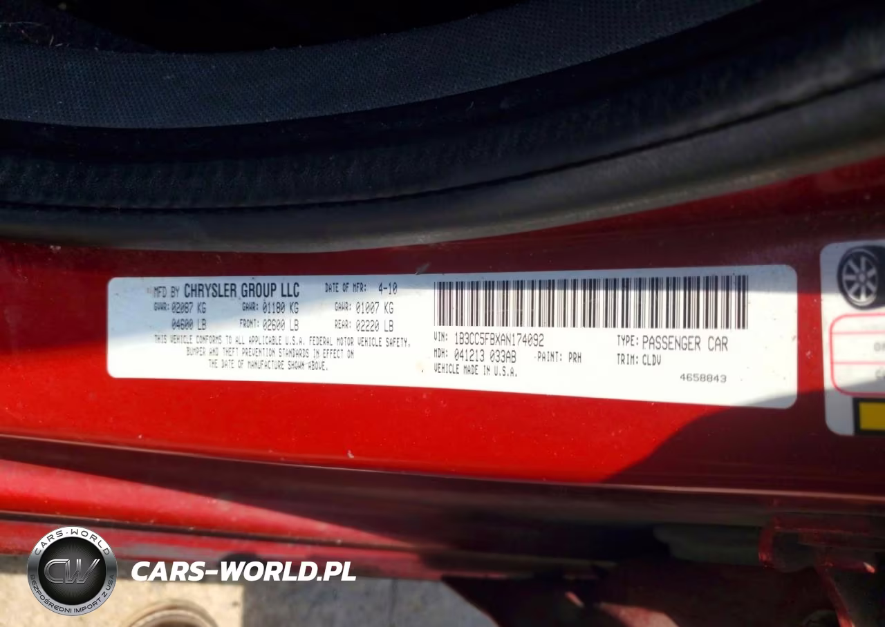 2010 Dodge Avenger R-T VIN:1B3CC5FBXAN174092 - 12