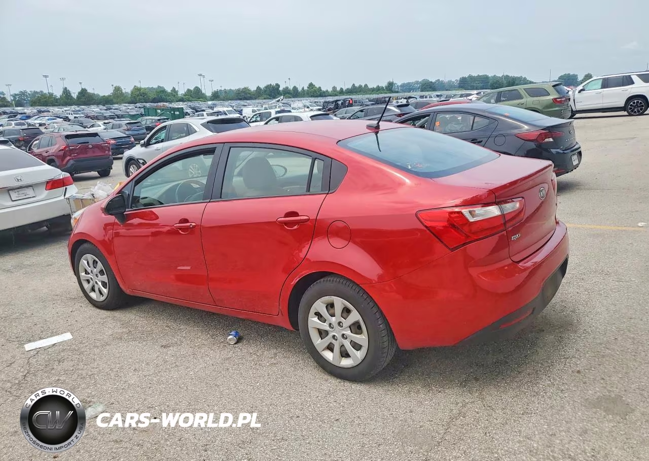 2012 Kia Rio Lx VIN:KNADM4A3XC6056127 - 2