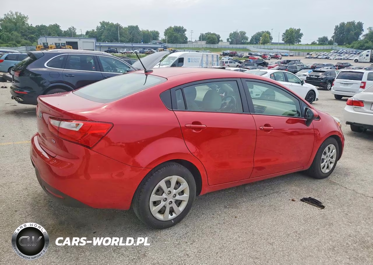 2012 Kia Rio Lx VIN:KNADM4A3XC6056127 - 3