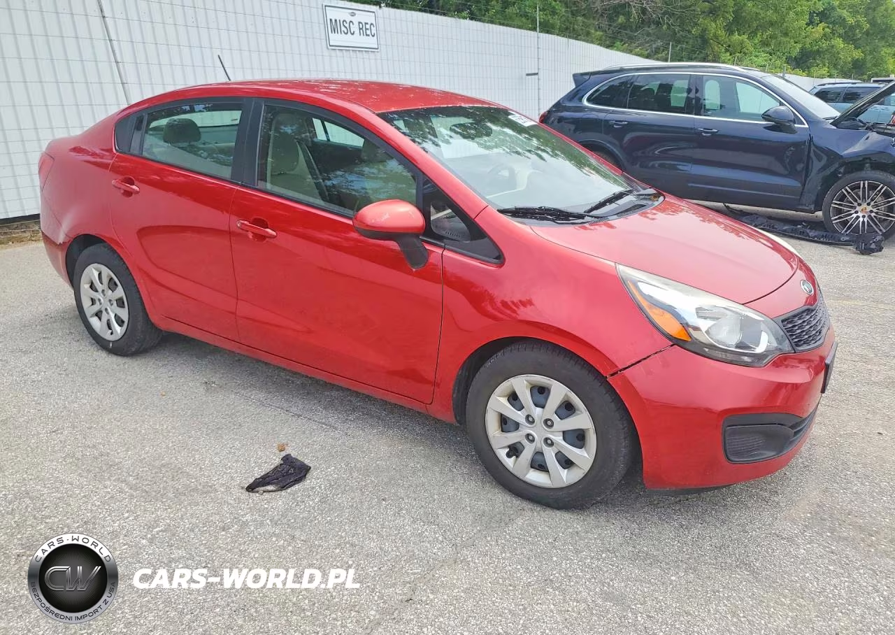 2012 Kia Rio Lx VIN:KNADM4A3XC6056127 - 4