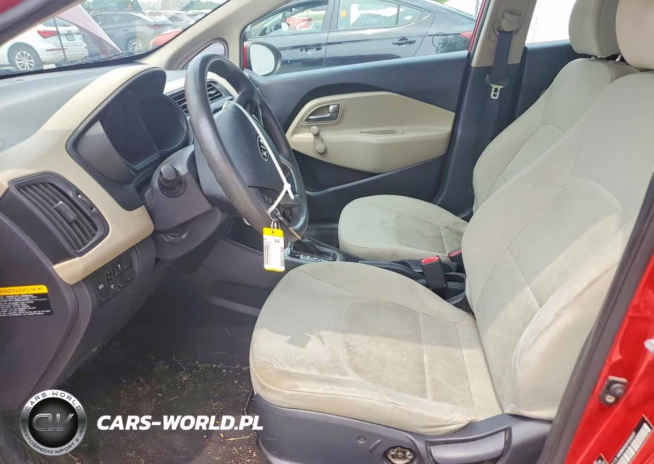 2012 Kia Rio Lx VIN:KNADM4A3XC6056127 - 7