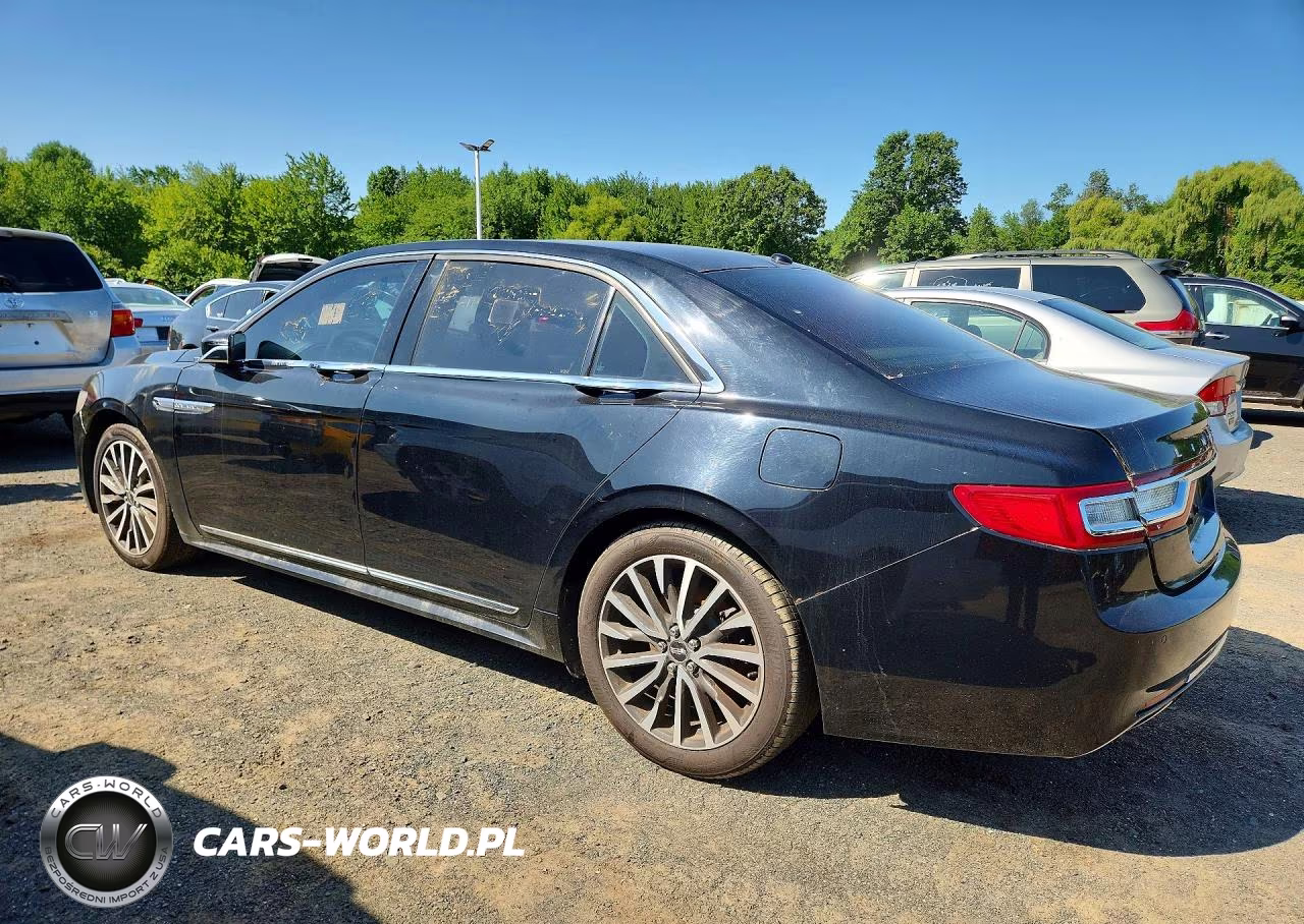 2017 Lincoln Continental Select VIN:1LN6L9TP0H5603118 - 2