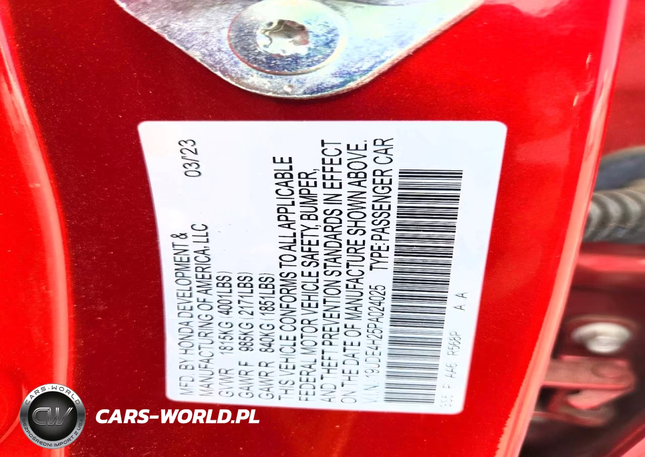 2023 Acura Integra VIN:19UDE4H25PA024025 - 12
