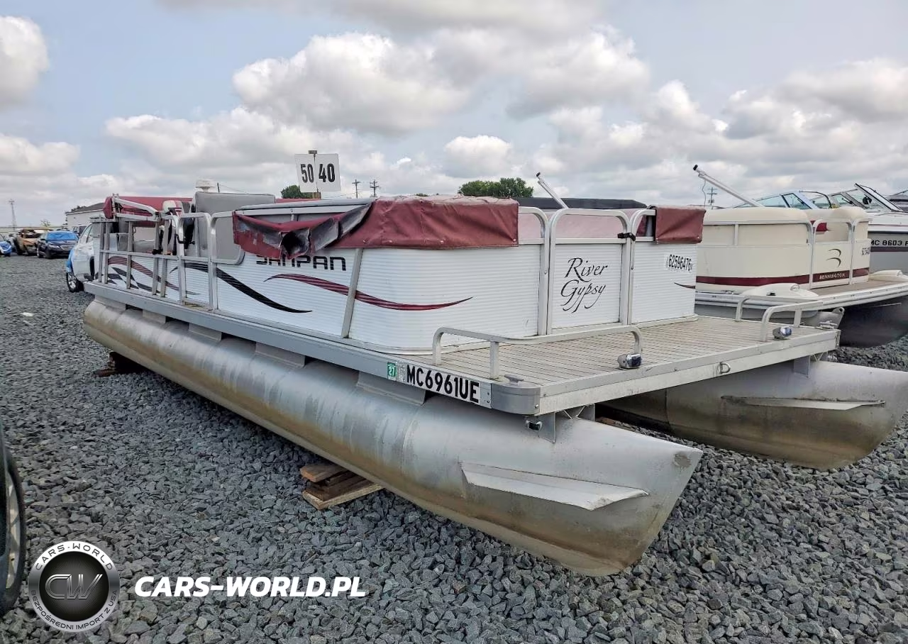 1987 Sanpan Pontoon Boat